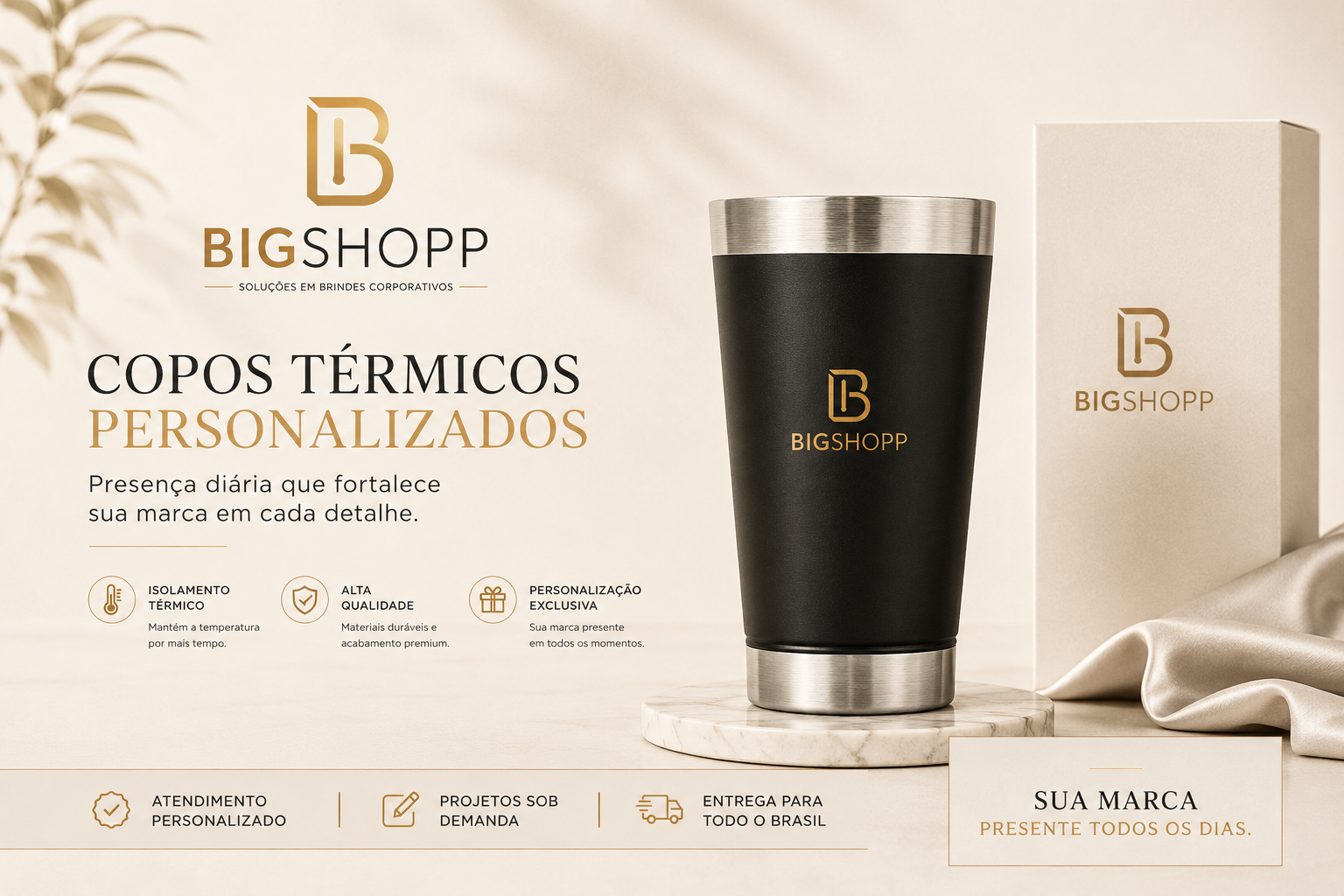 Copos térmicos personalizados